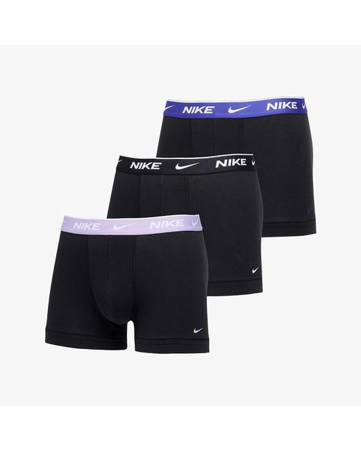 Nike Dri-Fit Trunk 3-Pack in het Blue voor heren