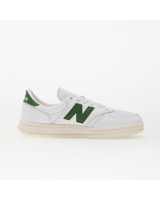 New Balance White Sneakers T500 for men