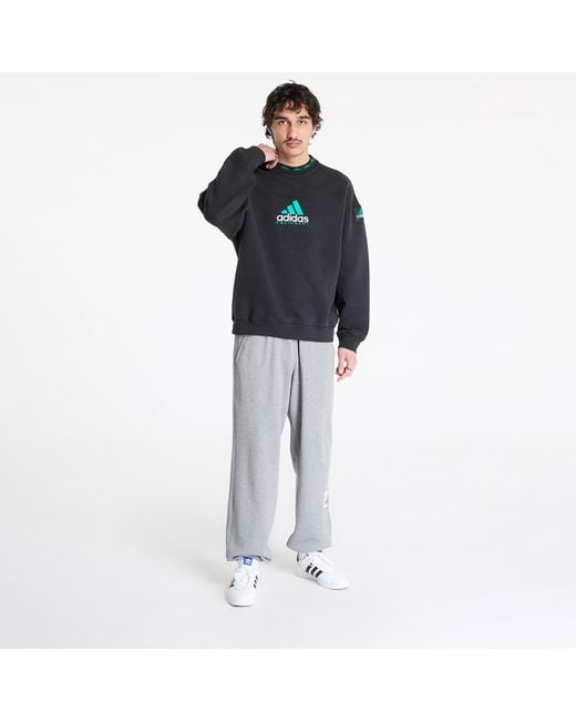 Adidas Originals Sweatshirt Adidas Equipment Wash Crewneck Sweatshirt in Black für Herren