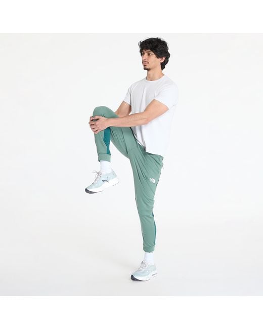 The North Face Green Pants Mountain Athletics Fleece Pant Duck/ Deep Nori for men