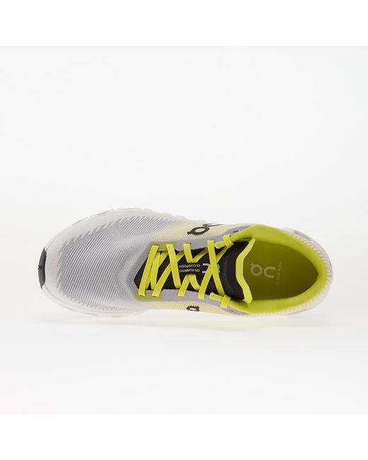 On Shoes White Sneakers M Cloud 6 Push Lilac/ Lime for men