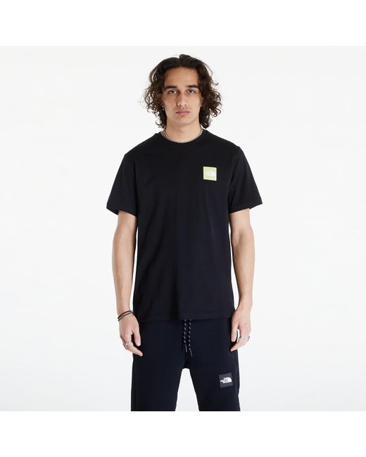 The North Face Black Coordinates Short Sleeve Tee for men