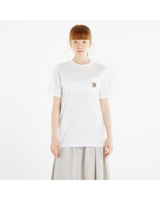 Carhartt White T-shirt pocket short sleeve t-shirt unisex xs