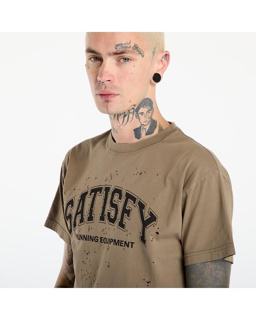 Satisfy T-Shirt Mothtech T-Shirt in het Gray