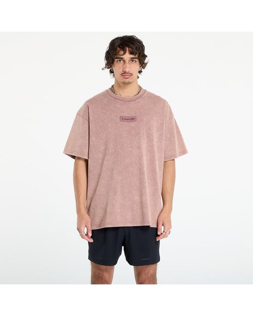 Under Armour Red T-Shirt Project Rock Hwt Os Tee for men