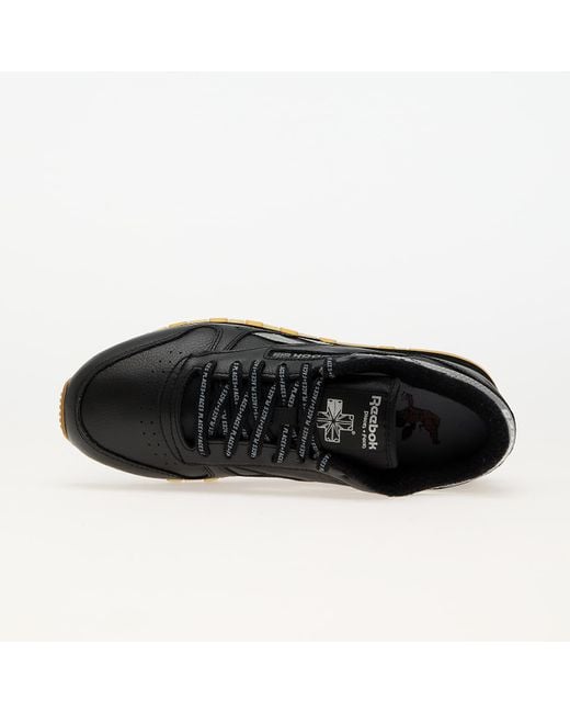 Reebok Black Sneakers X Places + Faces Classic Leather Catalyst Ltd/ Eur