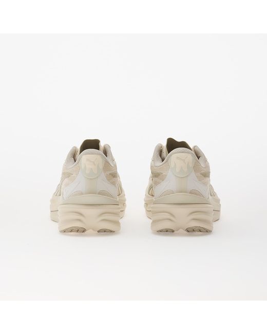 PUMA White Sneakers Deviate Nitro 4 Alpine Snow/ Warm for men