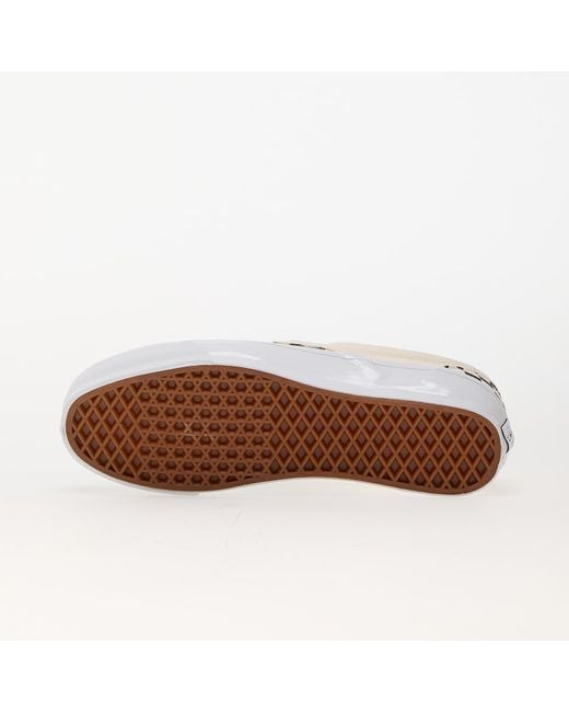 Vans White Sneakers Slip-On Reissue 98 Lx Checkerboard/ Off Eur