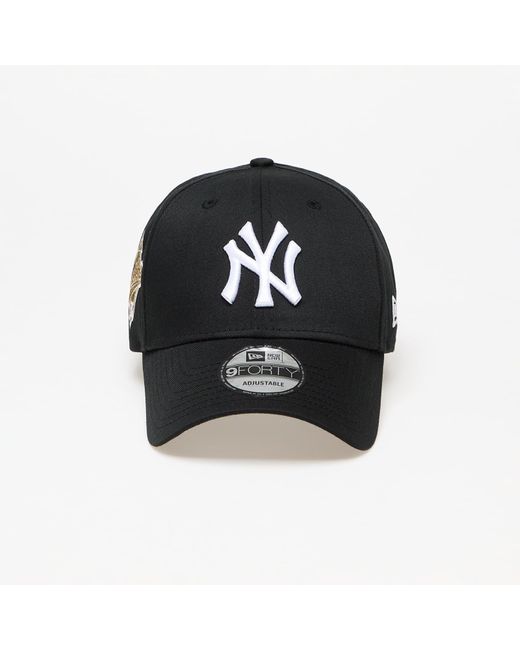 KTZ Black New York Yankees World Series Patch 9Forty Adjustable Cap