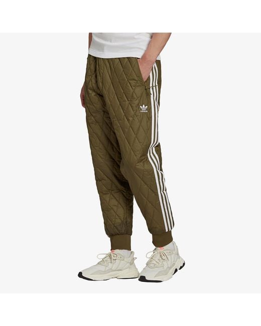 Adidas Quilted Sst Track Pants Focus Olive adidas Originals pour homme