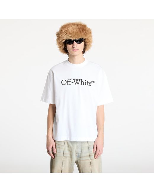 Aglietta Big Bookish Skate S/S Tee di Off-White c/o Virgil Abloh in White da Uomo