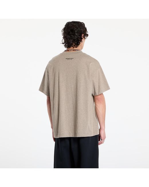 Maglietta Essential Tee di Fear Of God in Gray da Uomo
