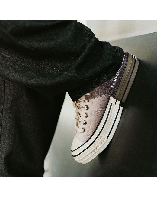 Converse Sneakers Chuck 70 Feng Chen Wang 2-In-1 Chuck 70 Low Top Eur in het Brown