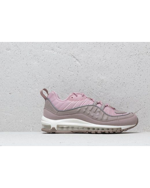 Nike Leather Air Max 98 Pumice Pumice plum Chalk summit Nike Leather Air Max 98 Pumice Pumice plum Chalk summit