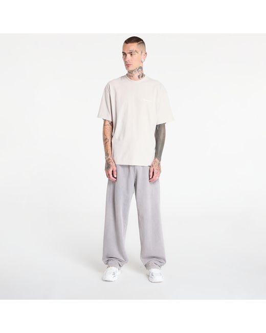Represent White T-Shirt Script Logo T-Shirt for men