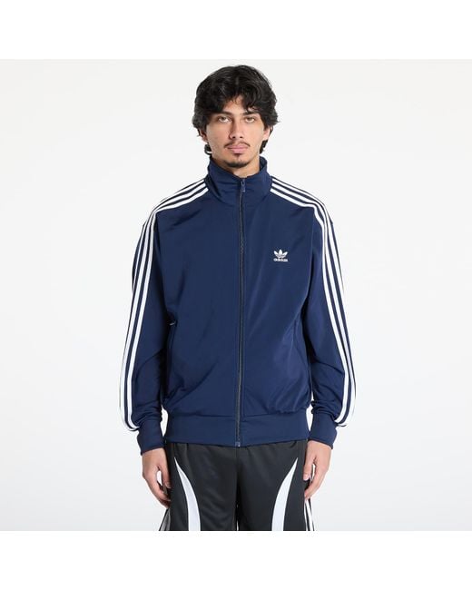 Adidas Originals Blue Jacket Adidas Adicolor Classics Firebird Track Top for men