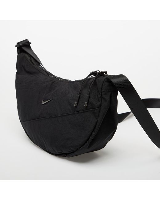 Nike Black Tasche Aura Crescent Crossbody Bag (4L) Gunmetal