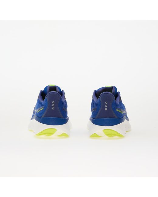 Saucony Blue Sneakers Ride 18 Lapis/ Citron