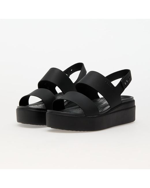 CROCSTM Black Sneakers Brooklyn Low Wedge Eur