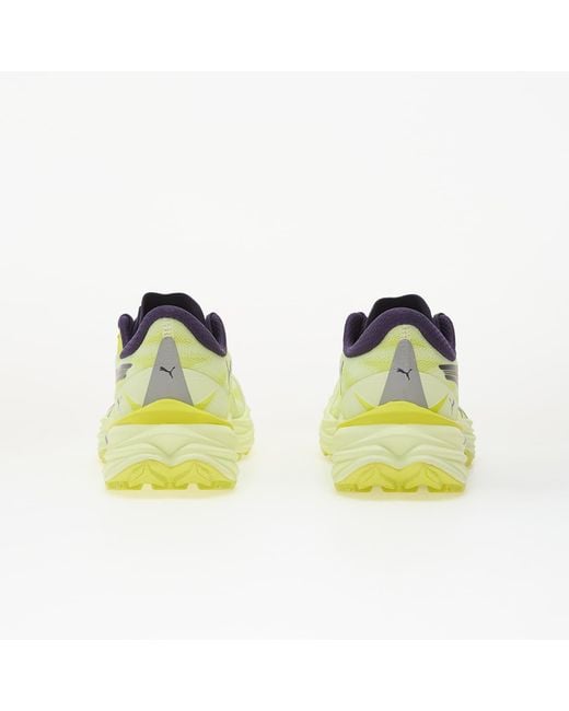PUMA Yellow Sneakers Fast-Trac Nitro 4 Apple Spritz/ Lux Lime/ Plum for men