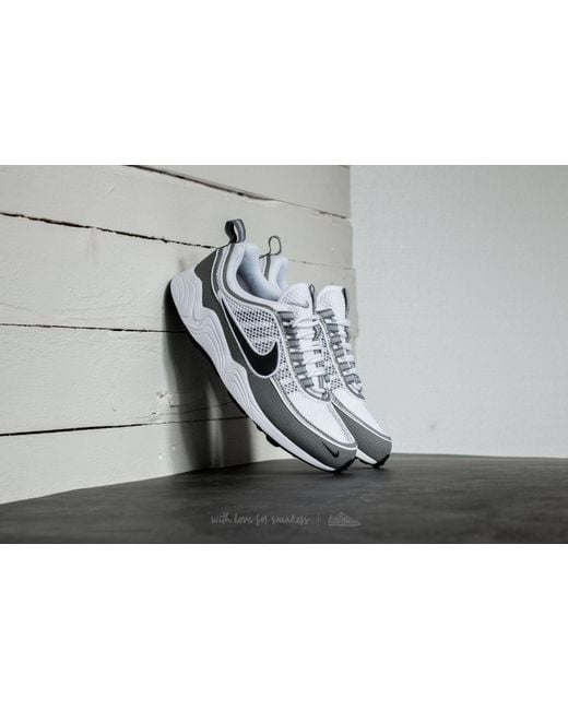 Nike Air Zoom Spiridon White/ Black-light Ash for Men | Lyst