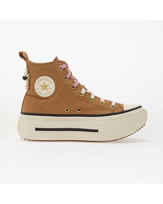 Converse Natural Sneakers Chuck Taylor All Star Double Stack