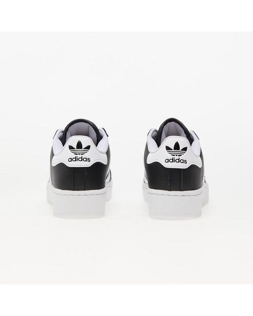 Adidas Originals Black Adidas Superstar Xlg Core / Grey Three/ Ftw White