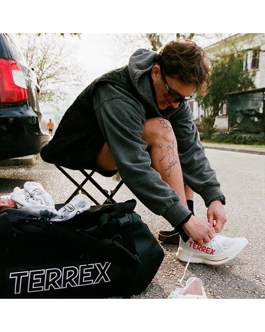 Adidas Black TERREX RAIN.RDY Expedition Duffelbag, 70 l