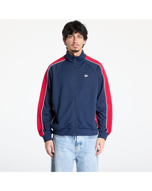 PATTA Blue Jacke Tricot Track Jacket