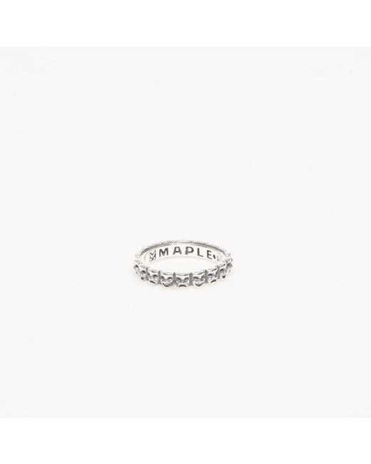 Maple White Ring Laugh Now Cry Later Ring
