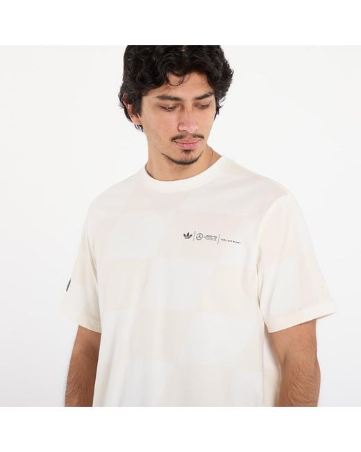 Adidas Originals White T-Shirt Adidas X Bad Bunny X Mercedes