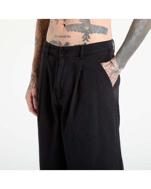 Pantaloni Baggy Chino Pants di Dime in Black da Uomo