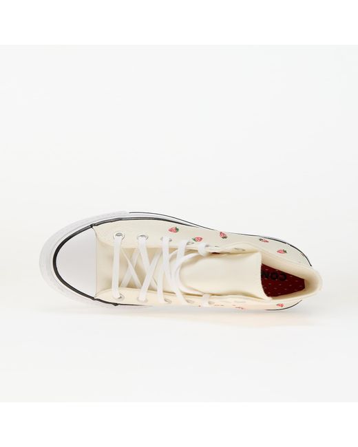 Baskets chuck taylor all star lift egret/ soft red/ white eur 36.5 Converse