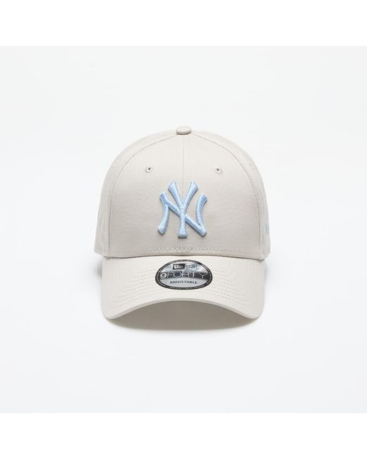 KTZ White 9forty Mlb League Essential 9forty New York Yankees Stone/ Glb