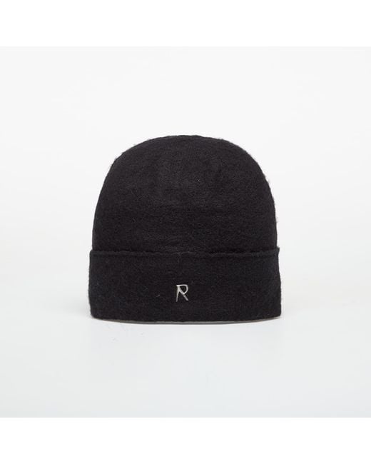 Represent Black Textured Knit Beanie for men