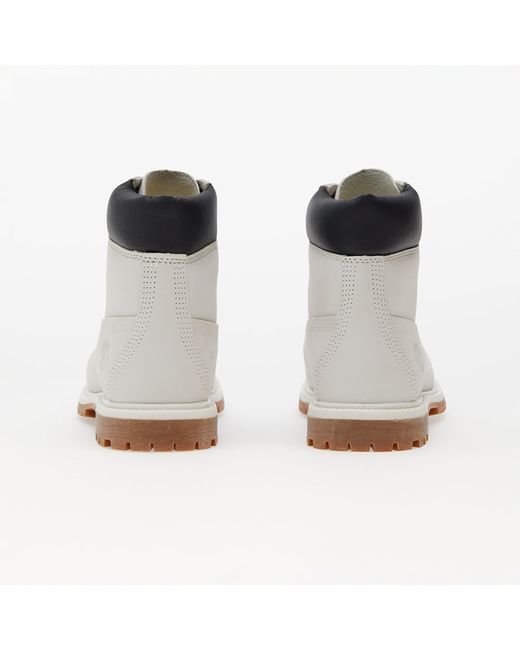 Timberland White Premium Waterproof Lug Sole Boot