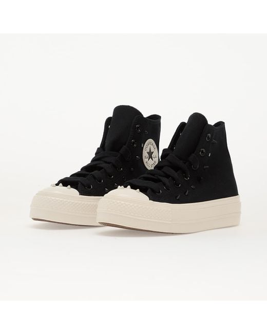 Sneakers Chuck Taylor All Star Lift Hi/ Vintage di Converse in Black