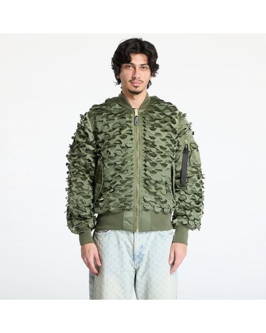 Alpha Industries Bomber Alpha Industries Ma-1 Ulcans Flight Jacket in Green für Herren