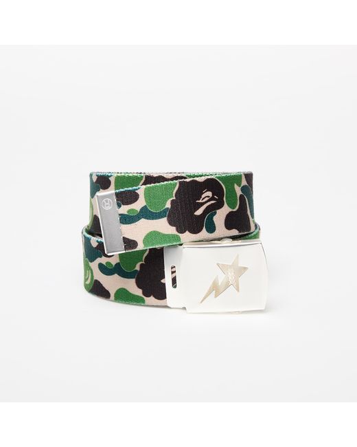 Cintura Abc Camo Gi Belt M di A Bathing Ape in Green