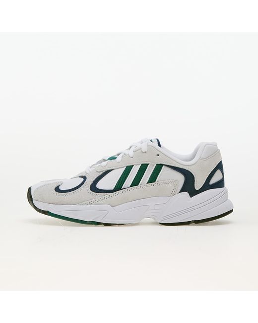 Adidas Originals Metallic Adidas Falcon Dorf W Ftw White/ Collegiate Green/ Night Indigo