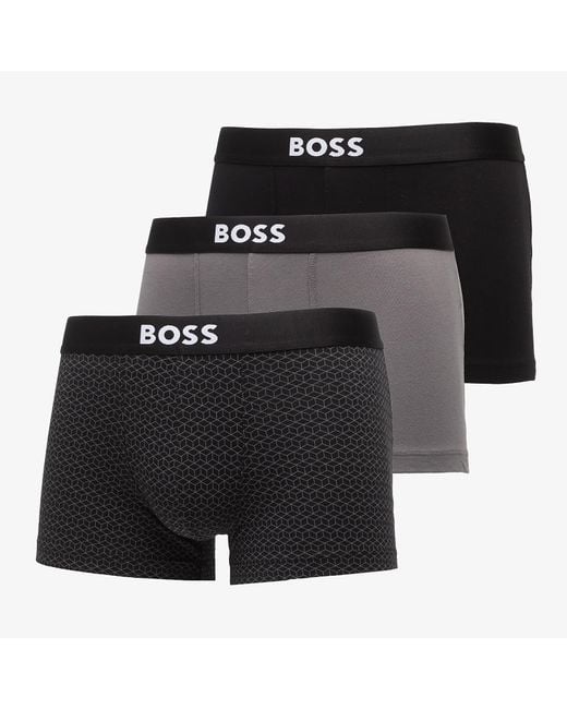 Boss Black Trunk 3-Pack Boss One D for men