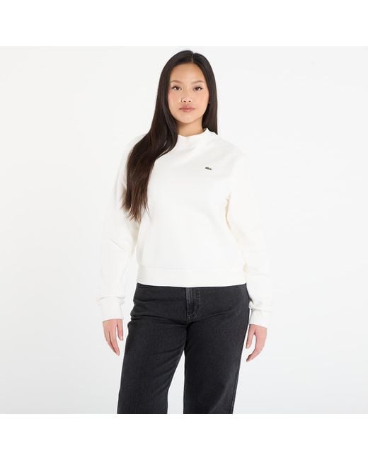 Lacoste Sweatshirt Sweatshirt in het White