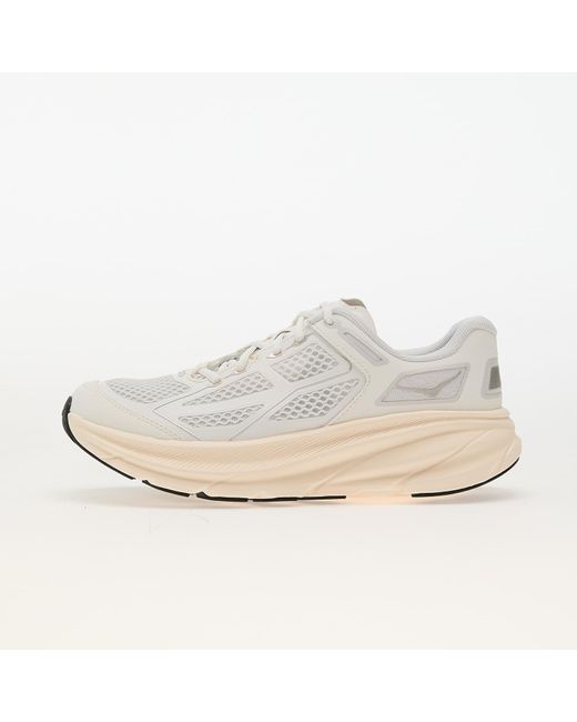 Hoka One One White Sneakers U Clifton One9 Frost/ Cosmic Eur