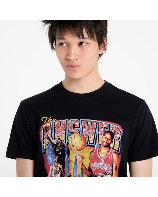 Mitchell & Ness T-Shirt Nba 76Ers Allen Iverson Bootleg Tee in Black für Herren