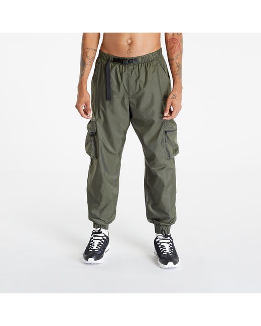 Nike Hosen tech lined woven pants cargo khaki/ black m in Green für Herren
