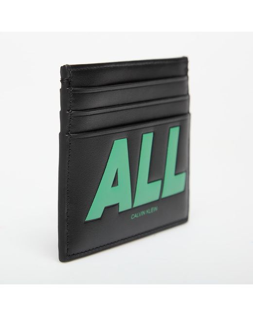 Calvin Klein Green Wallet All Card Case