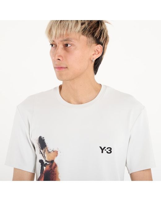 Y-3 White T-Shirt Flft Tee for men