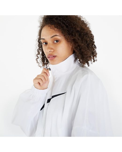 Nike Nsw Essential Woven Jacket Hbr White/ Black