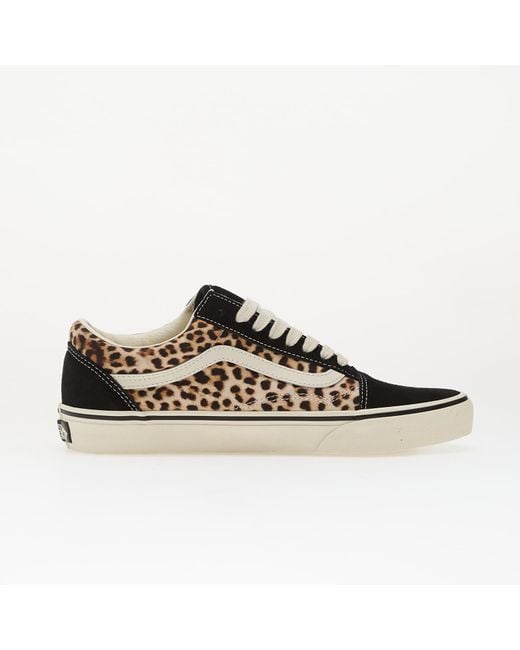 Vans Brown Sneakers Old Skool/ Leopard