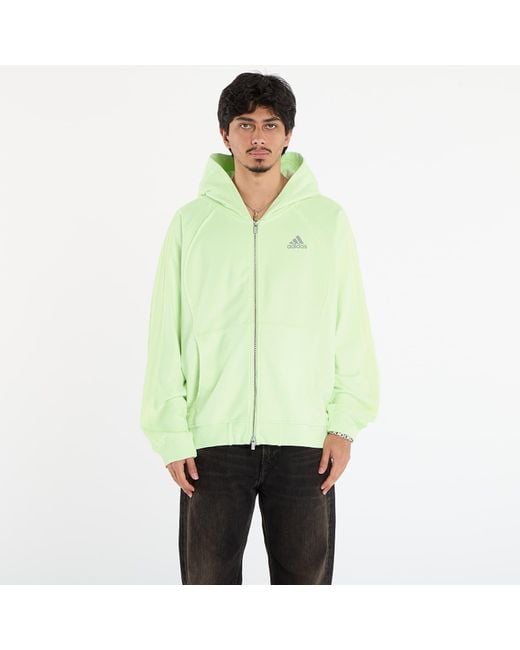 Adidas Originals Green Sweatshirt Adidas Adilenium Season 4 Teamgeist Full-Zip Hoodie for men